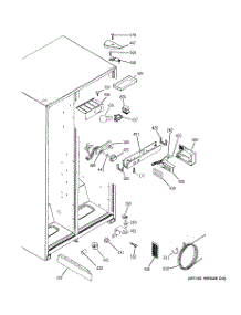 06 - Fresh Food Section parts for Ge Refrigerator GSG20IESAFWW from AppliancePartsPros.com