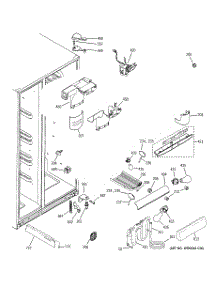 07 - Fresh Food Section parts for Ge Refrigerator GCG23YEMHFBB from AppliancePartsPros.com