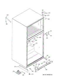 07 - Case Parts parts for Ge Refrigerator PTS22LHSARWW from AppliancePartsPros.com