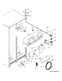 06 - Fresh Food Section parts for Ge Refrigerator SSS25SGPHSS from AppliancePartsPros.com