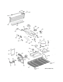 03 - Unit Parts parts for Ge Refrigerator GTT17HBSERCC from AppliancePartsPros.com