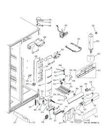 07 - Fresh Food Section parts for Ge Refrigerator MIG23MISAFBB from AppliancePartsPros.com