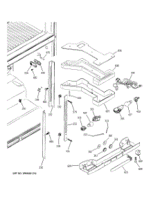 05 - Fresh Food Section parts for Ge Refrigerator GTG22FBSARWW from AppliancePartsPros.com