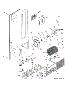 08 - Sealed System & Mother Board parts for Ge Refrigerator GTG22IBSARWW from AppliancePartsPros.com