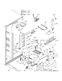07 - Fresh Food Section parts for Ge Refrigerator MCG23MISAFBB from AppliancePartsPros.com