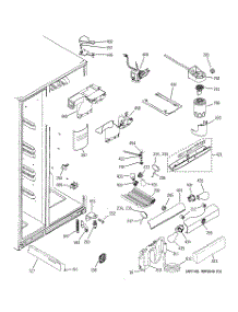 07 - Fresh Food Section parts for Ge Refrigerator PSR26LGPCWW from AppliancePartsPros.com