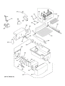 06 - Ice Maker & Dispenser parts for Ge Refrigerator GCR23UDPCWW from AppliancePartsPros.com