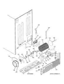 08 - Sealed System & Mother Board parts for Ge Refrigerator GSR23YBPCWW from AppliancePartsPros.com