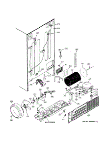 02 - Sealed System & Mother Board parts for Ge Refrigerator PCG23NGSAFBB from AppliancePartsPros.com