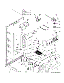 08 - Fresh Food Section parts for Ge Refrigerator PCG23NGSAFBB from AppliancePartsPros.com