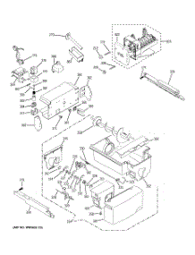 06 - Ice Maker & Dispenser parts for Ge Refrigerator PCG21SISAFBS from AppliancePartsPros.com