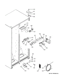 06 - Fresh Food Section parts for Ge Refrigerator GSS20IEPJBB from AppliancePartsPros.com