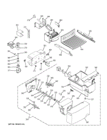 05 - Ice Maker & Dispenser parts for Ge Refrigerator GSS20IEPJWW from AppliancePartsPros.com