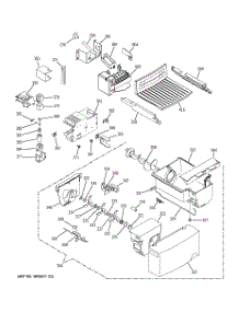 05 - Ice Maker & Dispenser parts for Ge Refrigerator GSS22JFPJCC from AppliancePartsPros.com