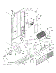 08 - Sealed System & Mother Board parts for Ge Refrigerator GSS22JFPJCC from AppliancePartsPros.com