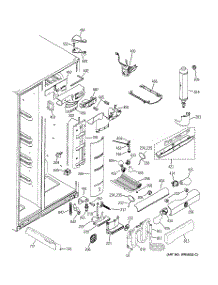 07 - Fresh Food Section parts for Ge Refrigerator MCG23MIMHFBB from AppliancePartsPros.com