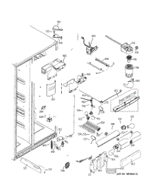 07 - Fresh Food Section parts for Ge Refrigerator ESF25LGRBBB from AppliancePartsPros.com