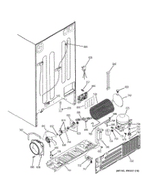 08 - Sealed System & Mother Board parts for Ge Refrigerator GSS25YBSAWW from AppliancePartsPros.com