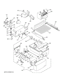 06 - Ice Maker & Dispenser parts for Ge Refrigerator PCG23YEMHFWW from AppliancePartsPros.com