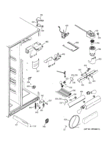 08 - Fresh Food Shelves parts for Ge Refrigerator GCR23YLRBWW from AppliancePartsPros.com