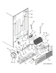02 - Sealed System & Mother Board parts for Ge Refrigerator PIT23SCPBBS from AppliancePartsPros.com