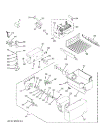 05 - Ice Maker & Dispenser parts for Ge Refrigerator PSA22SIREFSS from AppliancePartsPros.com