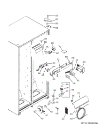06 - Fresh Food Section parts for Ge Refrigerator GST22JEPHWW from AppliancePartsPros.com
