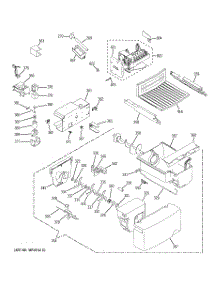 05 - Ice Maker & Dispenser parts for Ge Refrigerator GSS25SGPHBS from AppliancePartsPros.com