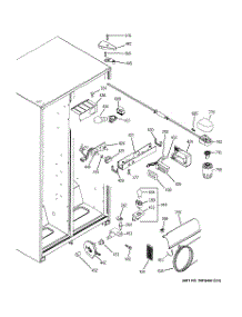 06 - Fresh Food Section parts for Ge Refrigerator BSS25GFPHCC from AppliancePartsPros.com
