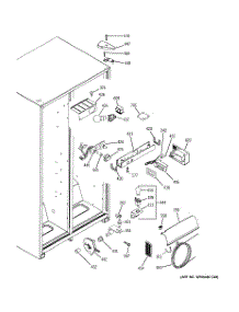 06 - Fresh Food Section parts for Ge Refrigerator GSS25JEPHCC from AppliancePartsPros.com