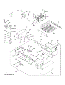 05 - Ice Maker & Dispenser parts for Ge Refrigerator GSL25KGREBS from AppliancePartsPros.com