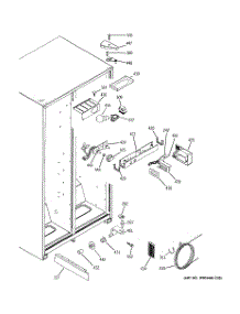 06 - Fresh Food Section parts for Ge Refrigerator GSA20IEPHFBB from AppliancePartsPros.com