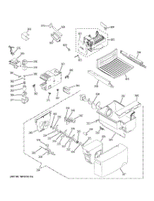 05 - Ice Maker & Dispenser parts for Ge Refrigerator GSS22SGRESS from AppliancePartsPros.com