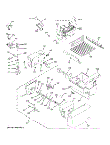 05 - Ice Maker & Dispenser parts for Ge Refrigerator GST25IFPHCC from AppliancePartsPros.com