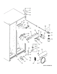 06 - Fresh Food Section parts for Ge Refrigerator GSL25JFPHBS from AppliancePartsPros.com