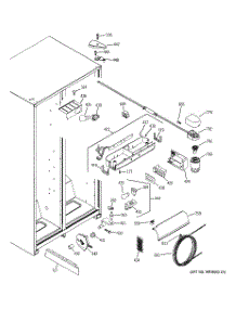 06 - Fresh Food Section parts for Ge Refrigerator GSH22KGREBB from AppliancePartsPros.com