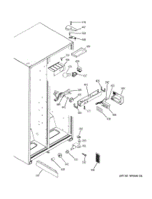 05 - Fresh Food Section parts for Ge Refrigerator GSG20IBPHFWW from AppliancePartsPros.com
