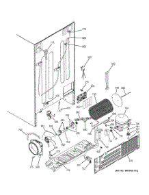02 - Sealed System & Mother Board parts for Ge Refrigerator PSS29NHPBCC from AppliancePartsPros.com