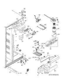 07 - Fresh Food Section parts for Ge Refrigerator DSS25KSRASS from AppliancePartsPros.com