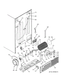 02 - Sealed System & Mother Board parts for Ge Refrigerator PSS26NGPBBB from AppliancePartsPros.com