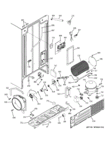 08 - Sealed System & Mother Board parts for Ge Refrigerator GSL25IGRBBS from AppliancePartsPros.com