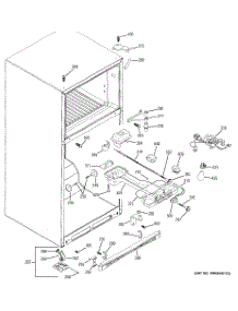 04 - Fresh Food Section parts for Ge Refrigerator GTH18KBRCRBB from AppliancePartsPros.com