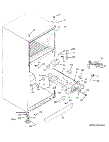 04 - Fresh Food Section parts for Ge Refrigerator GTS18JBPDRCC from AppliancePartsPros.com