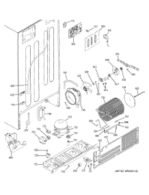 09 - Sealed System & Mother Board parts for Ge Refrigerator GTH22SHRARBS from AppliancePartsPros.com