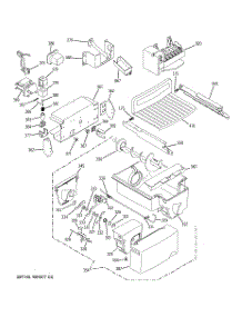 06 - Ice Maker & Dispenser parts for Ge Refrigerator PIG23MIMHFKB from AppliancePartsPros.com