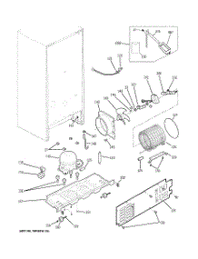 05 - Unit Parts parts for Ge Refrigerator GDS18SBRARSS from AppliancePartsPros.com