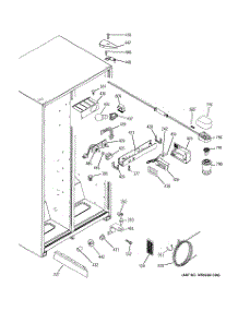 06 - Fresh Food Section parts for Ge Refrigerator GSS25IFPEBB from AppliancePartsPros.com