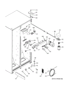 06 - Fresh Food Section parts for Ge Refrigerator GSS25IFPDBB from AppliancePartsPros.com