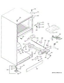04 - Fresh Food Section parts for Ge Refrigerator GTH18JBRARWW from AppliancePartsPros.com
