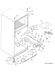 04 - Fresh Food Section parts for Ge Refrigerator GTH18KBRARBB from AppliancePartsPros.com